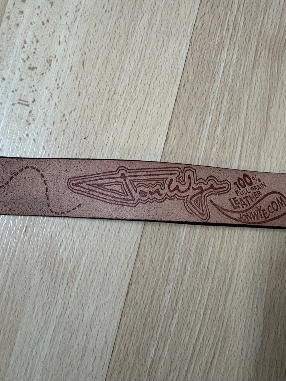Jon Wye Leather Rick and Morty Belt